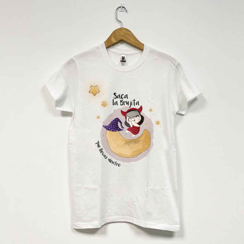 Camiseta Saca la Brujita que llevas dentro