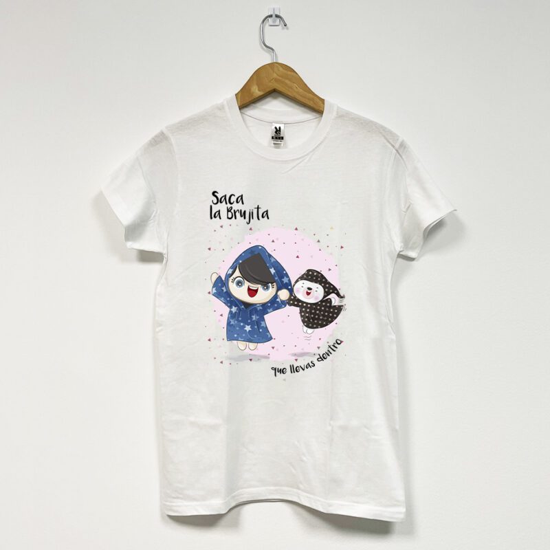 Camiseta Saca la Brujita que llevas dentro – Fiesta de Pijamas