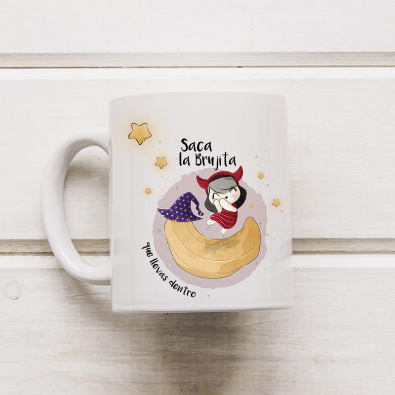 Taza Saca la Brujita que llevas dentro – Halloween